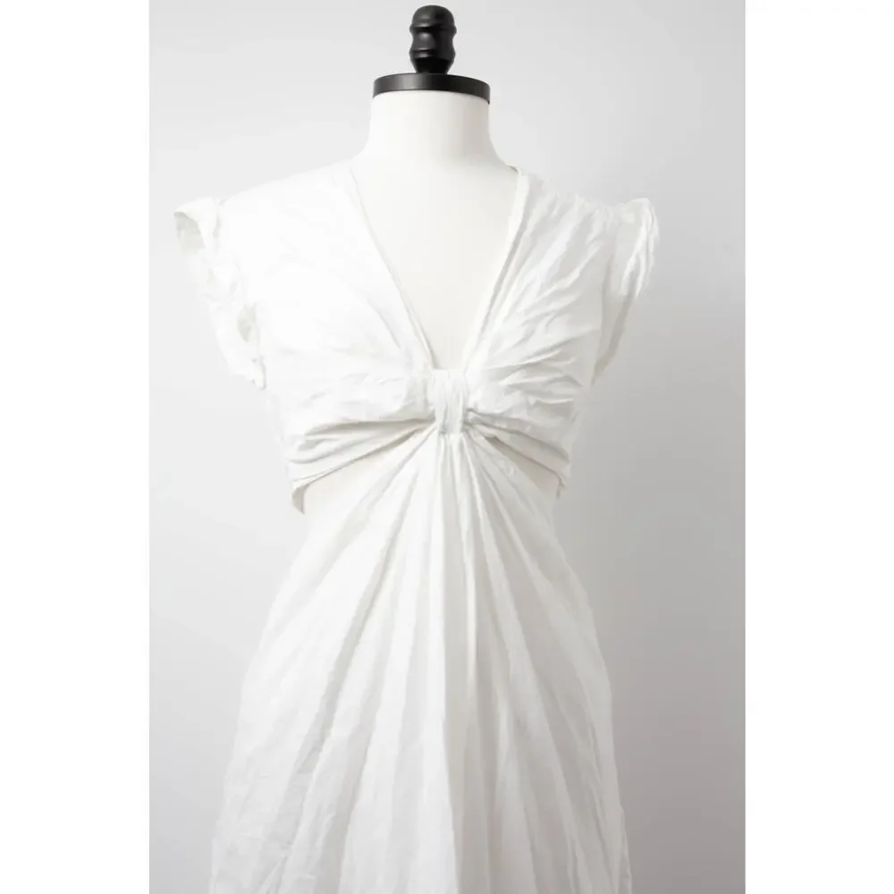 A.L.C. Alexandria Midi Dress in White - Size 4